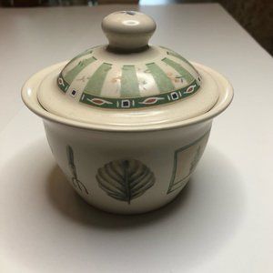 Pfaltzgraff Naturewood Sugar Bowl w/Lid